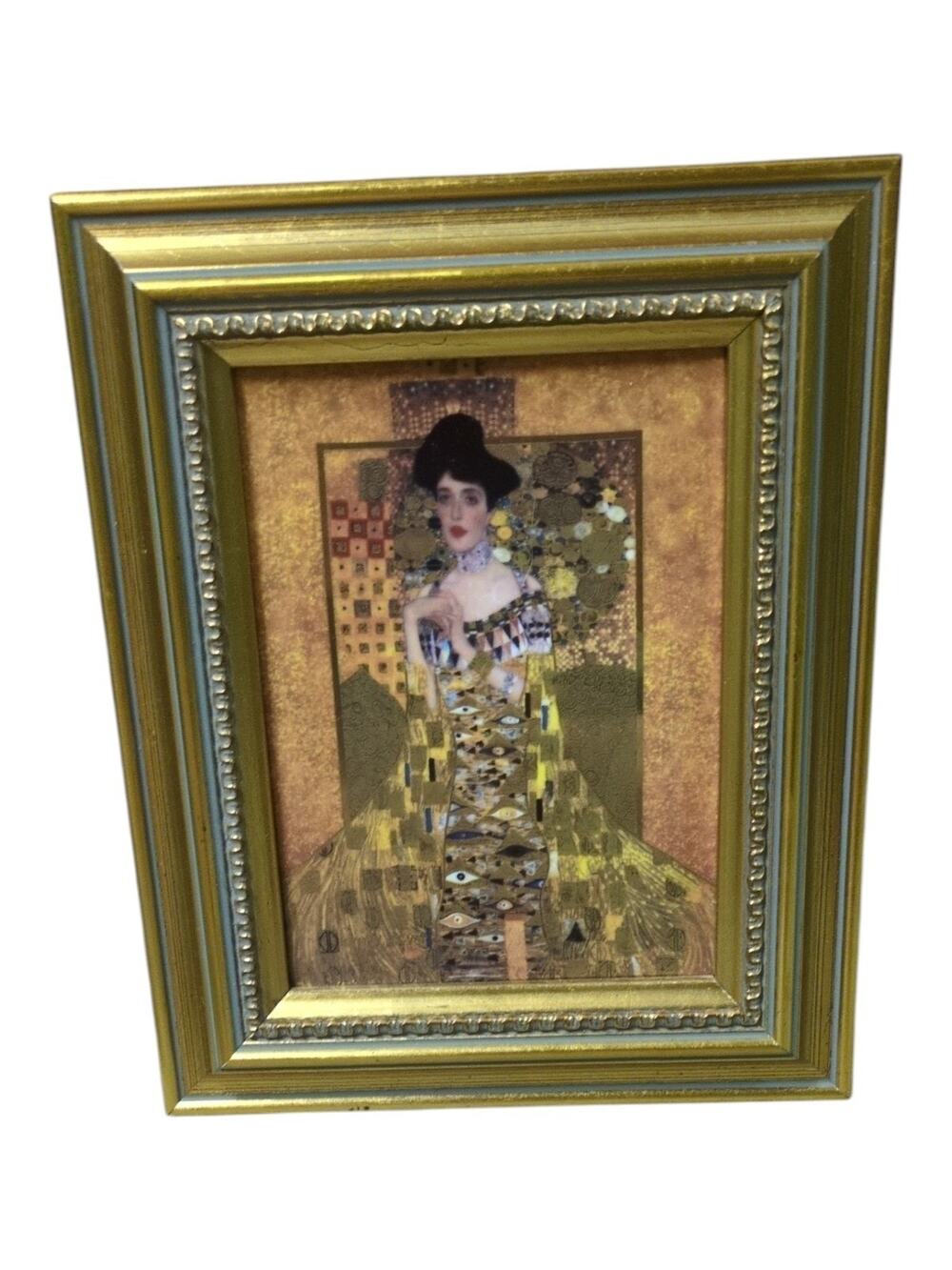 Goebel Artis Adele Bloch Woman in Gold Portrait Framed Wall Art